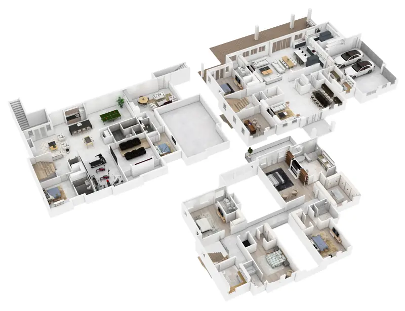 Sky Penthouse indicative floor plan at Sattva Hill View